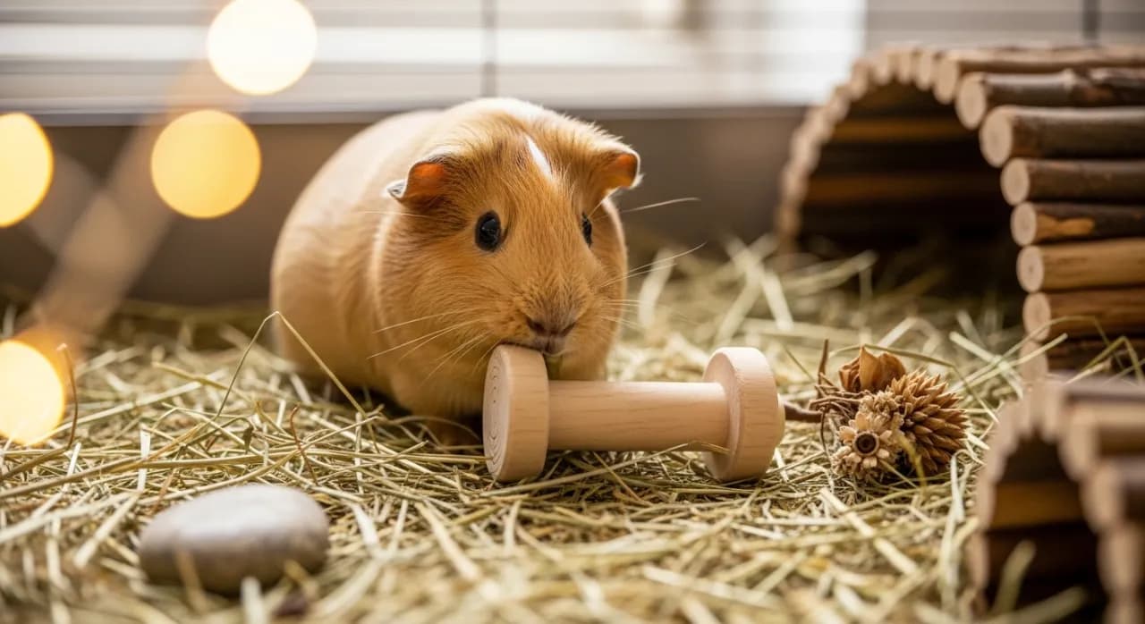 Dlaczego świnki morskie gryzą klatkę? Poznaj przyczyny i rozwiązania Dlaczego świnki morskie gryzą klatkę? Poznaj przyczyny i rozwiązania