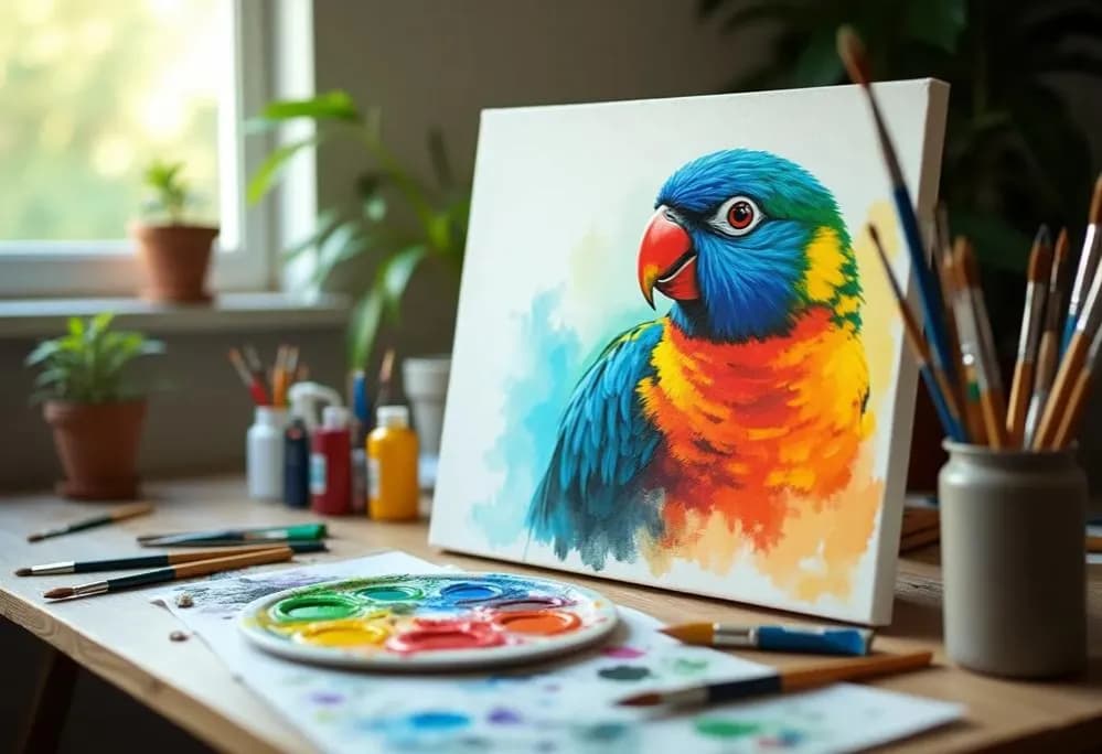 Jak namalować papugę – łatwe techniki i materiały, które musisz znać Jak namalować papugę – łatwe techniki i materiały, które musisz znać